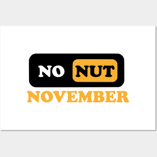 No Nut November Posters and Art